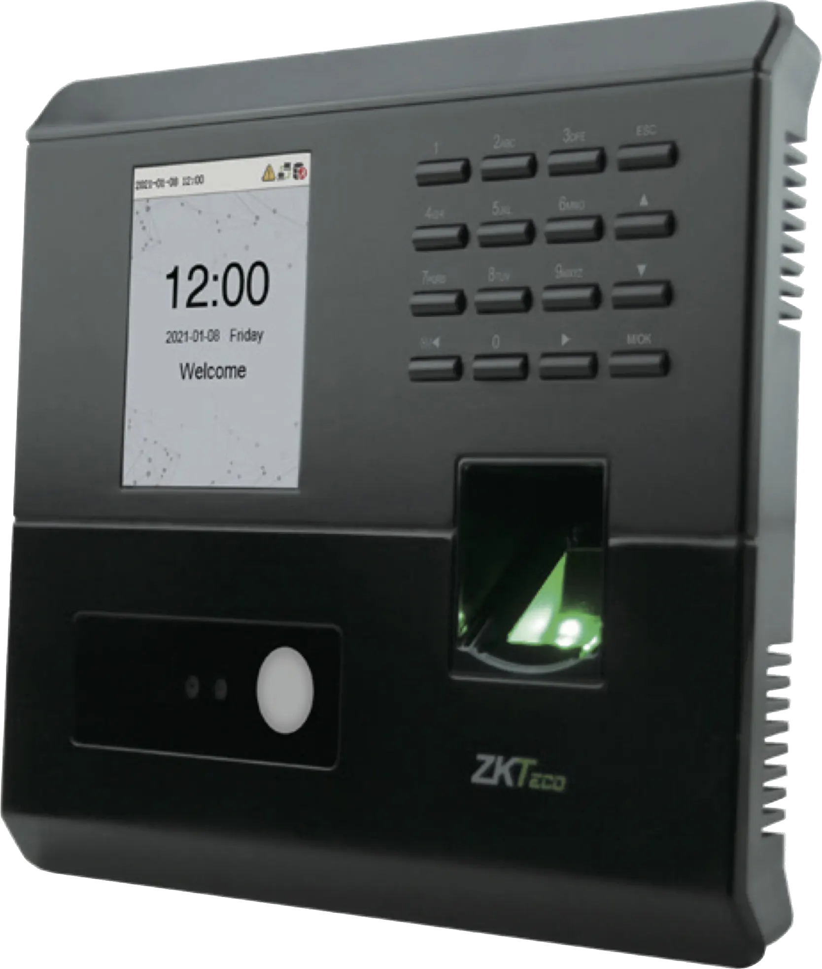 ZKTECO Attendance Machine, 50,000 Transactions Capacity, Black, MB10-VL