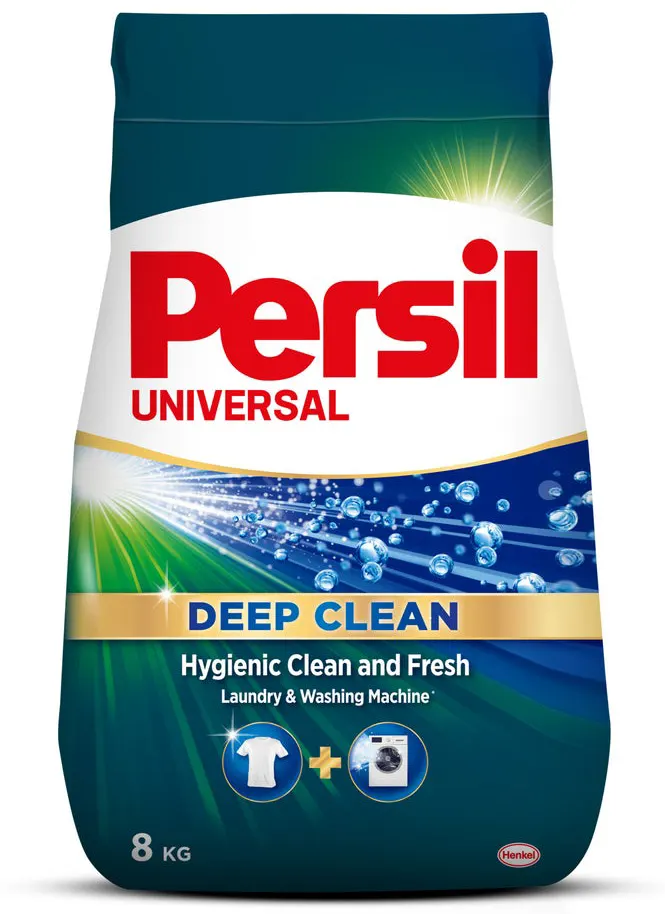 مسحوق برسيل تنظيف عميق للغسالات الاوتوماتيك،8 كيلوجرام