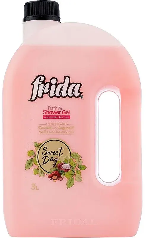 Frida Sweet Day Shower Gel with Coconut & Argan Oil, 3L.