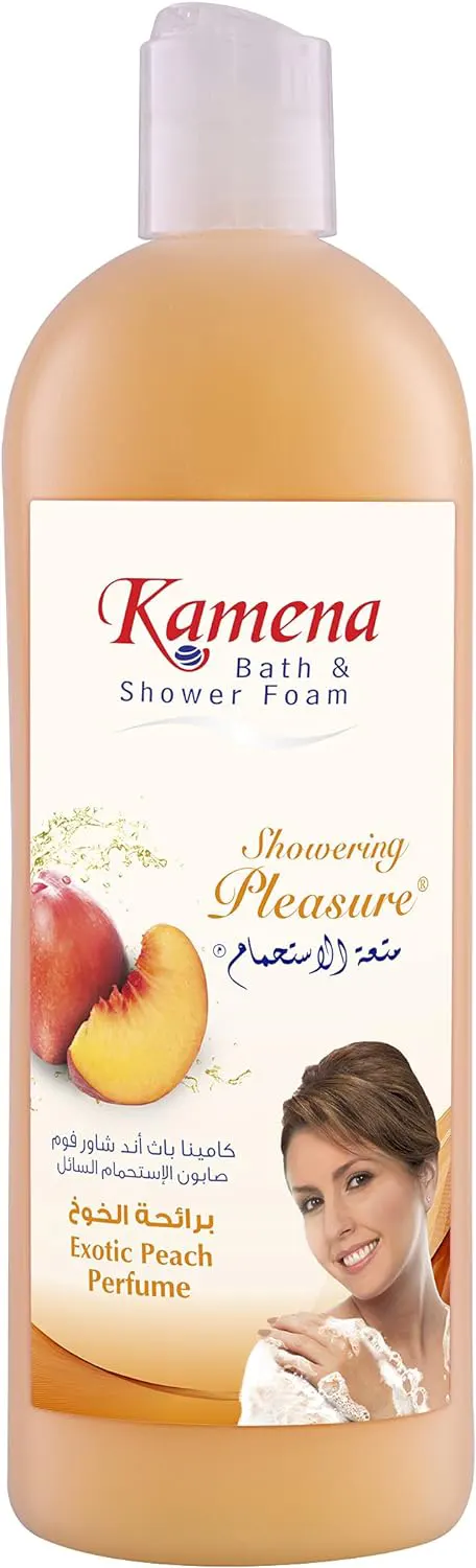 Kamena Peach Shower Foam, 750 ml.