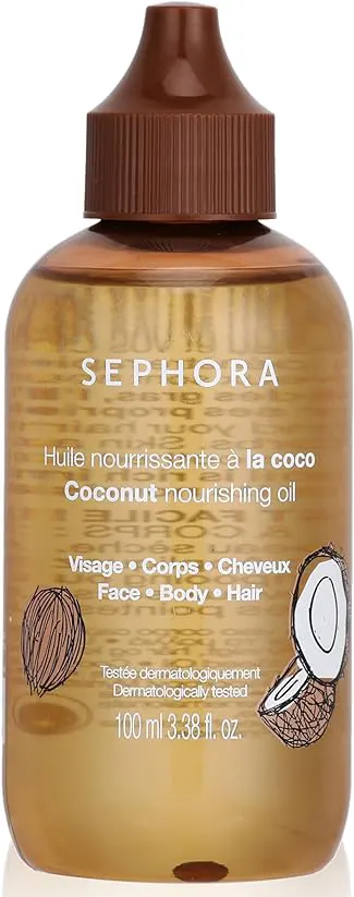 زيت جوز الهند المغذي للوجه والجسم والشعر من سيفورا، 100 مل