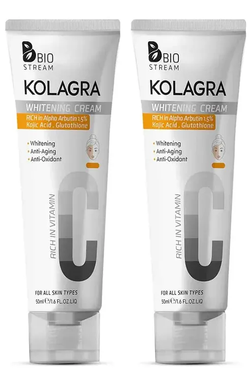 كريم تفتيح للبشرة من كولاجرا وايتينج 1+1، 50 مل