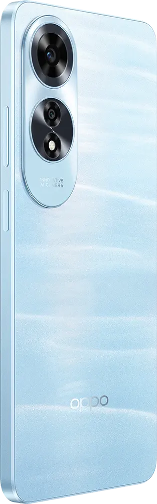 Oppo A60 Dual Sim Mobile, 256GB Memory, 8GB RAM, 4G LTE, Ripple Blue