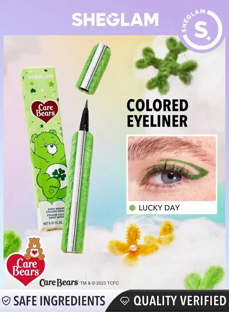 SHEGLAM X Care Bears Sweet Wishes Colored Eyeliner Lucky Day Green