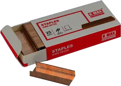 K-MAX Staple Box, Brass, 24-6, 0012C