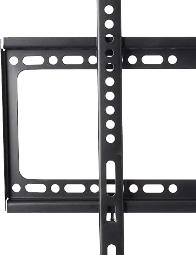 حامل شاشة حائطي ترومان ثابت، (26-63) بوصة، أسود، YT 2663