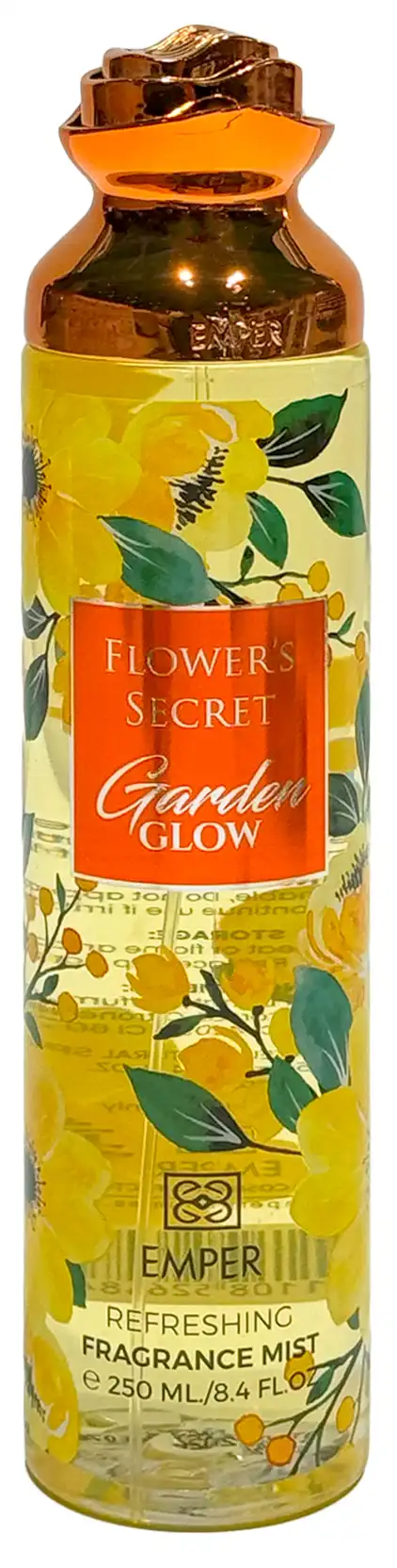Emper Garden Glow Body Mist for Women, 250ml