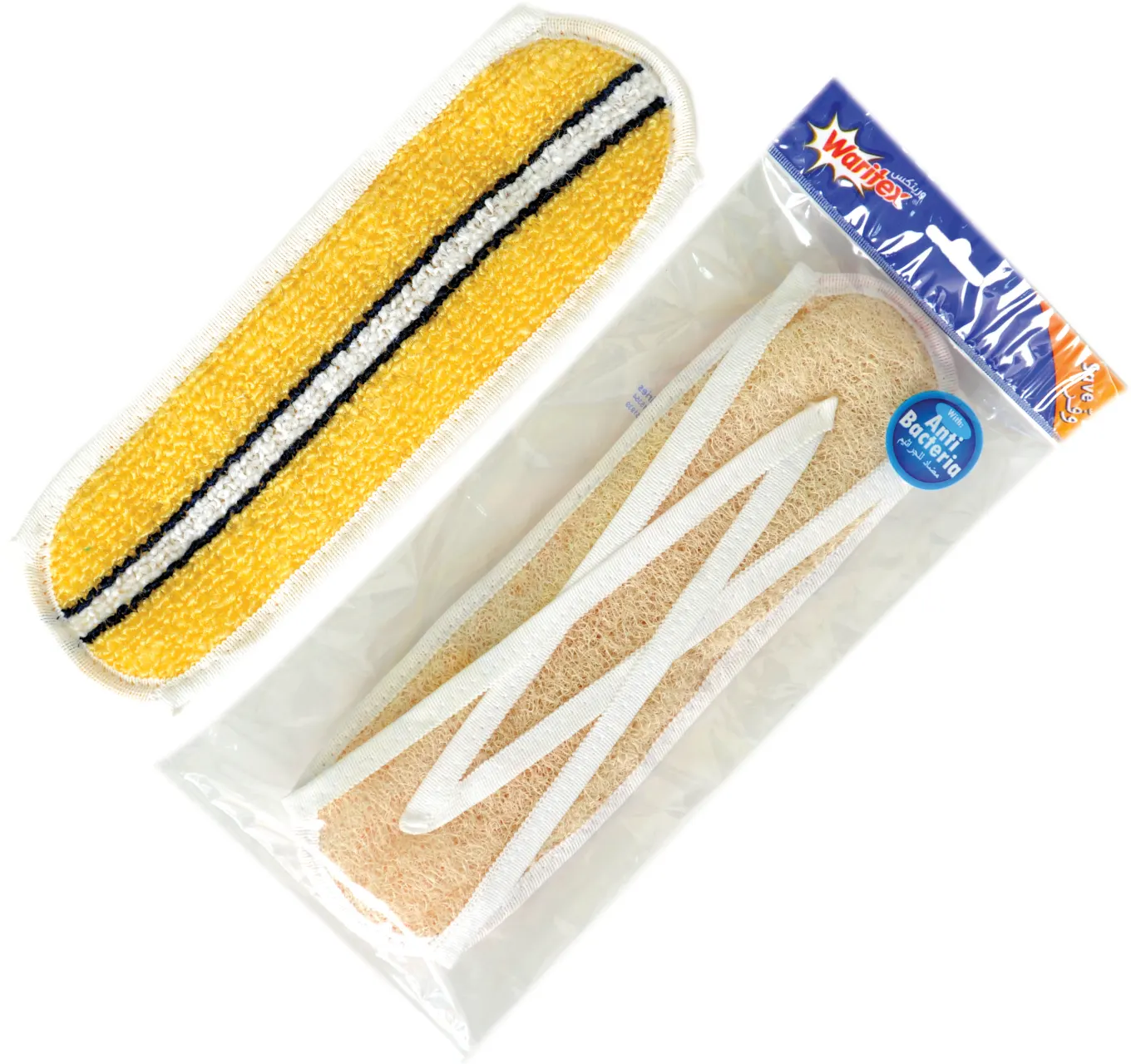 Waritex Natural Bath Loofah Back , Colors
