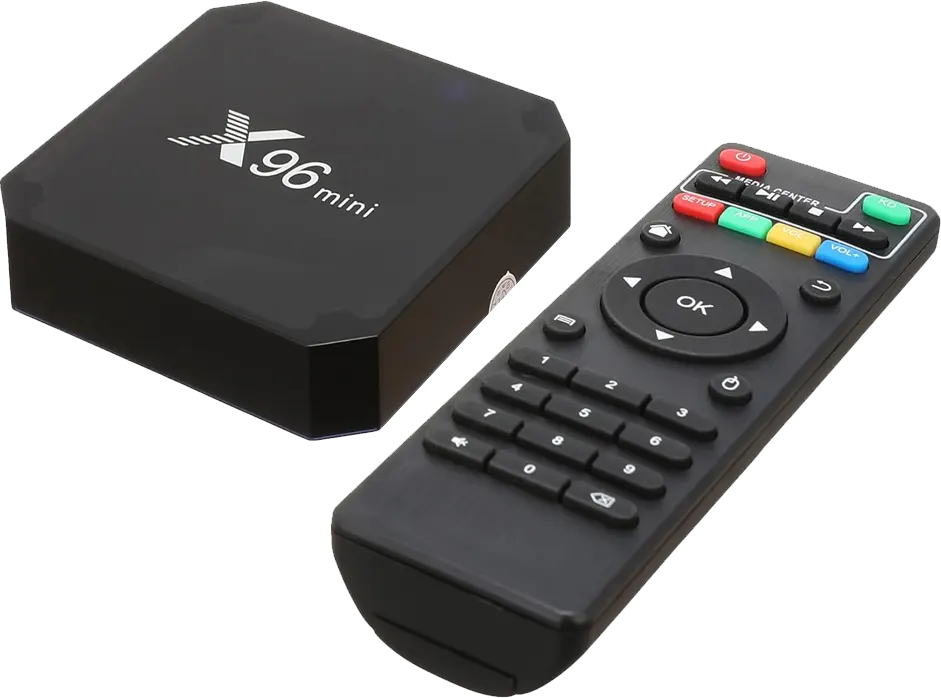 تي في بوكس ​​أندرويد جاما X96، تخزين 8 جيجابايت-رامات 1 جيجابايت، 4 كيه، أسود