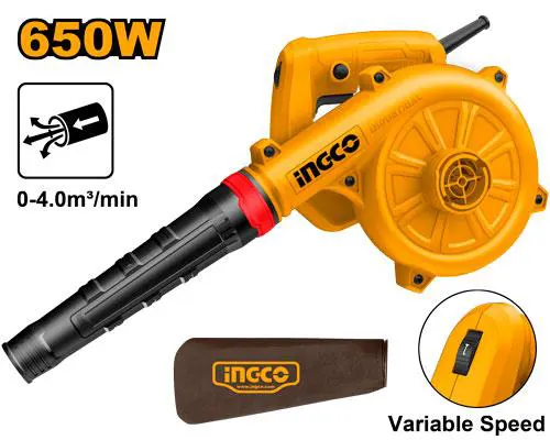 Ingco air blower, 650 Watt, yellow, AB6038