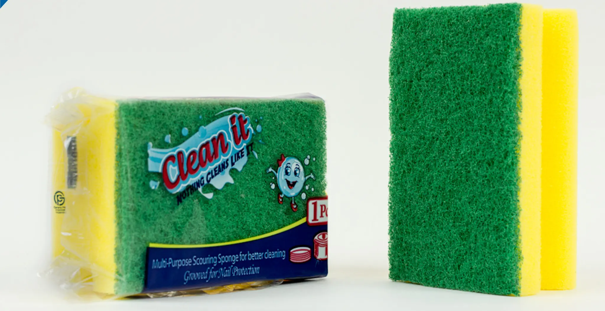 أسفنجة تنظيف  كلينت من وريتكس ،1 قطعة