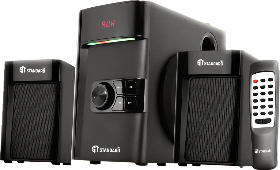 Subwoofer Speakers Standard Emperor 2500, Bluetooth, USB Port, Black