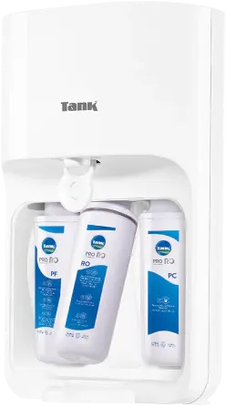 Tank Pro 8 Stage Water Filter, LED Indicator, Wall Mountable, White