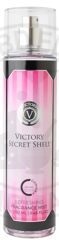 Camara Victory Secret Shell Body Mist for woman, 250 ml