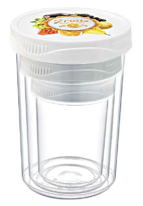 علب بقوليات بلاستيك من الوطنية، 3 قطع