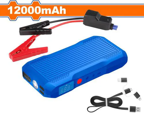 باور بنك بطارية عربية وادفو،12000 مللي أمبير،ديجيتال، WLY-1512