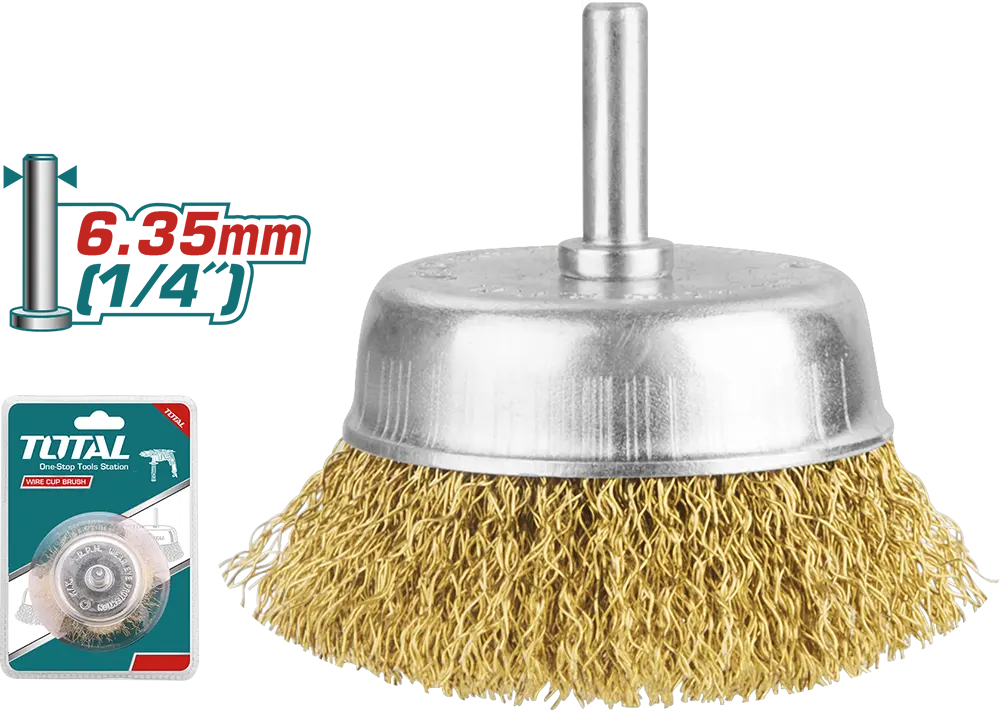 Total Tools Wire Cup Brush 2 Inch, TAC33021