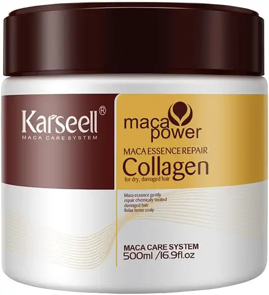 Karseell Hair Mask Maca Power Collagen For Dry And Damaged Hair 500 ML ...