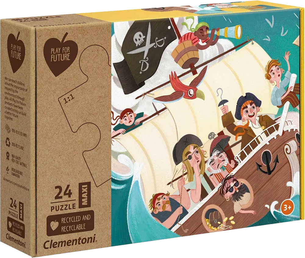 Clementoni puzzle, Pirates, 24 pieces, 20258