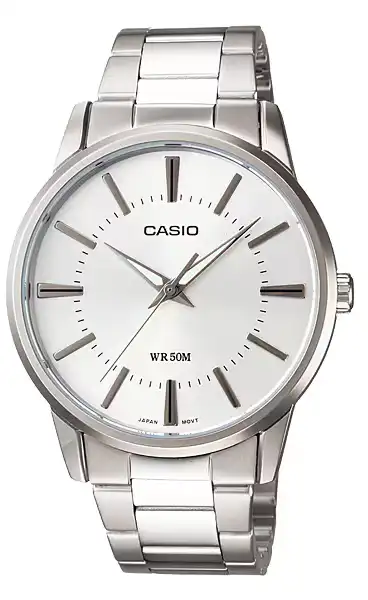 Casio Men's Watch,Round Stainless steel Strap Analog Wrist Watch, Silver , MTP.1303D.7AVDF