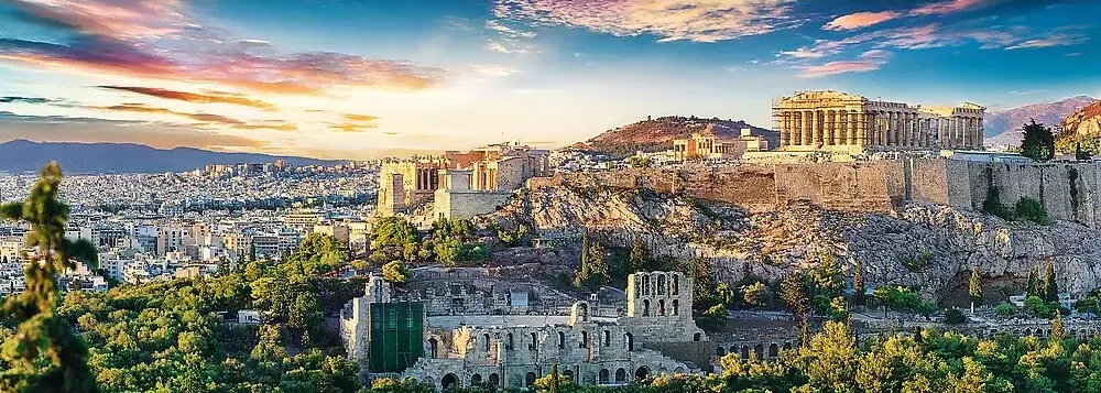 Acropolis, Athens Panoroma Puzzle, 500 Pieces, 29503