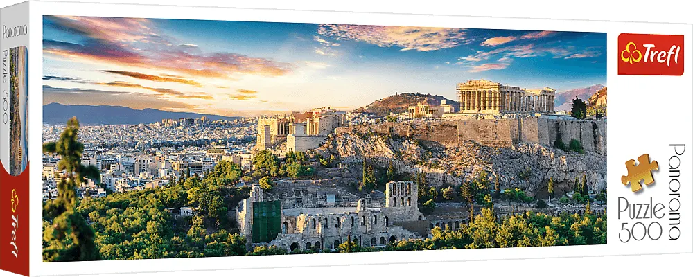 Acropolis, Athens Panoroma Puzzle, 500 Pieces, 29503