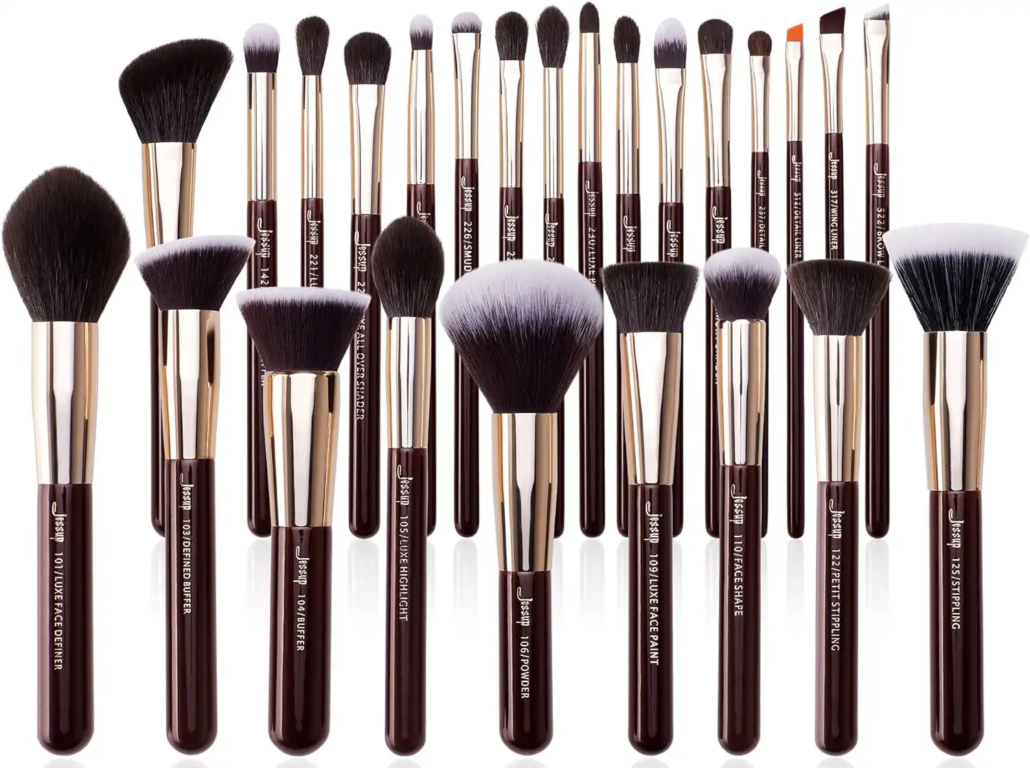 JESSUP T280 MAKEUP BRUSHES SET 25PCS