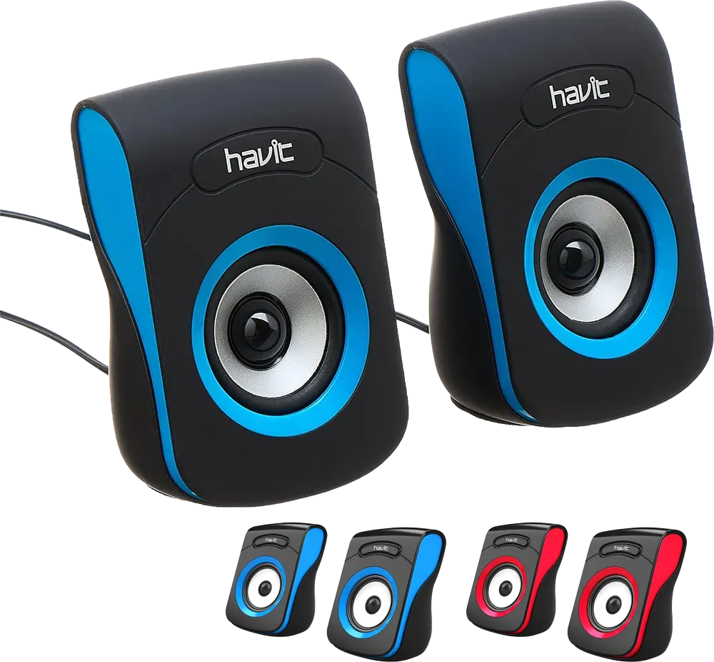 Havit Wired USB Multimedia Speaker For PC, Multi-Color, HV-SK599