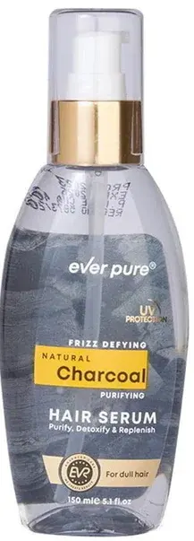 Ever Pure Charcoal Hair Serum, 150 ml