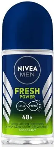 مزيل عرق نيفيا رجالى فريش باور، رول اون، 50 مل