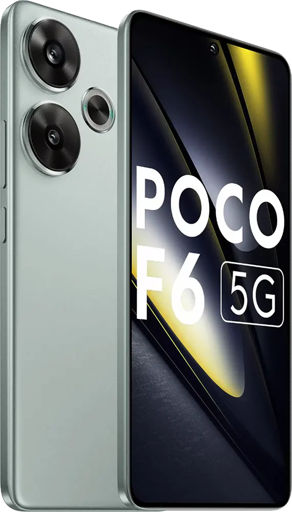 Poco F6 Dual SIM Mobile, 512GB Internal Memory, 12GB RAM, 5G Network, Green