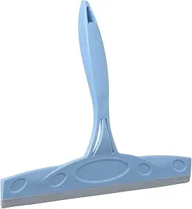 Titiz Glass cleaning wiper with plastic handle , blue and grey