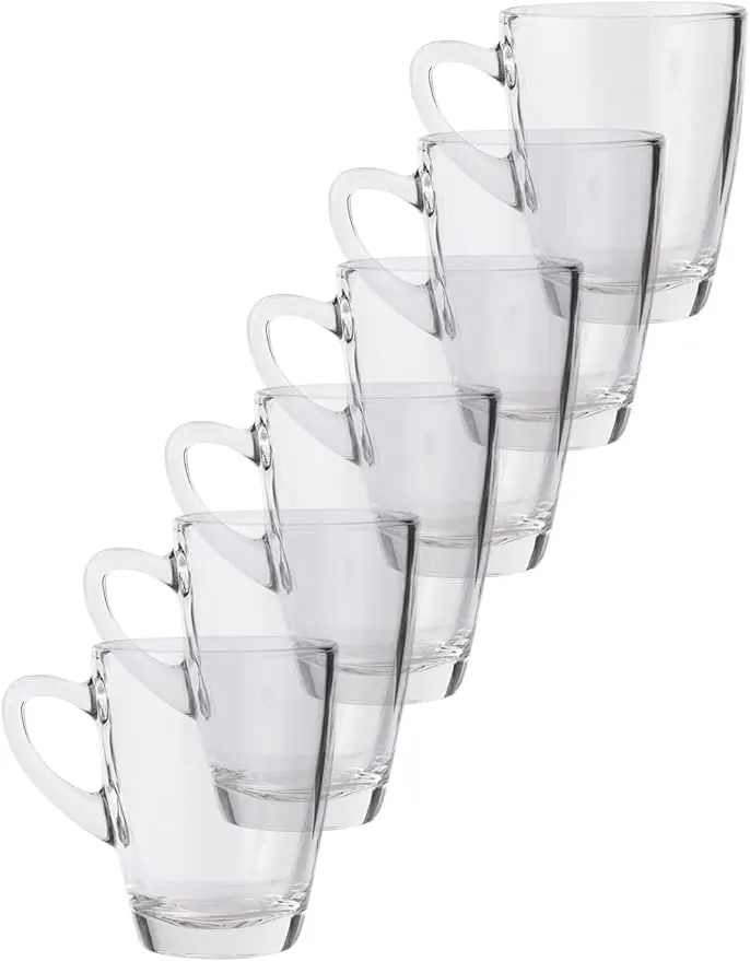 Ocean Rio mug set , 320 ml, 6 pieces, transparent