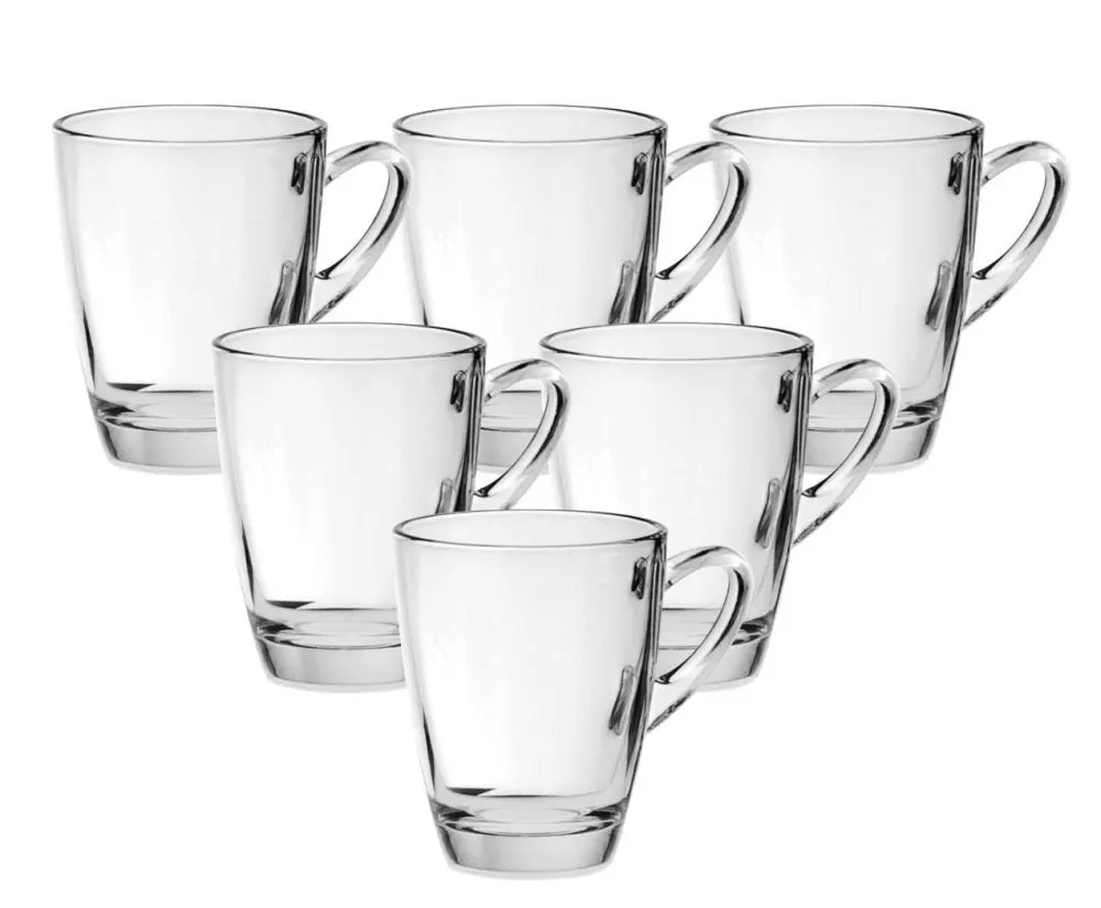 Ocean Kenya Mug Set , 320 ml, 6 pieces, transparent