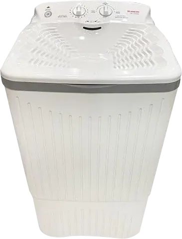 غسالة ملابس أطفال فريش جامبو 10 كجم، حوض واحد، أبيض