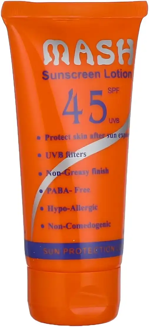 Mash Sunscreen Lotion SPF 45+, 60 ml