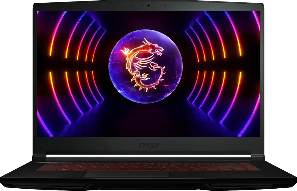 Laptop MSI Thin GF63 12UCX , Intel® Core™ I5-12450H, 12th Gen, 8GB RAM, 512GB SSD Hard Disk, NVIDIA® GeForce RTX™ 2050 4GB GDDR6 Graphics Card, 15.6 Inch FHD Display, DOS, Black