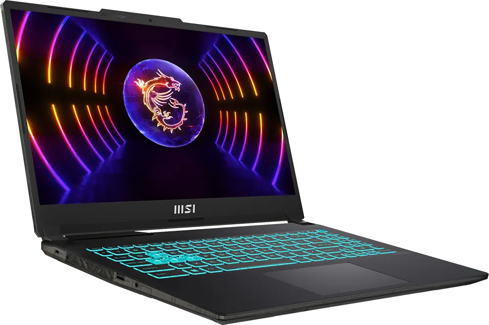 Laptop MSI Cyborg 15 A13VF, Intel® Core™ I7-13620H, 13th Gen, 16GB RAM, 512GB SSD Hard Disk, NVIDIA® GeForce RTX™ 4060 8GB GDDR6 Graphics Card, 15.6 Inch FHD Display, DOS, Translucent Black