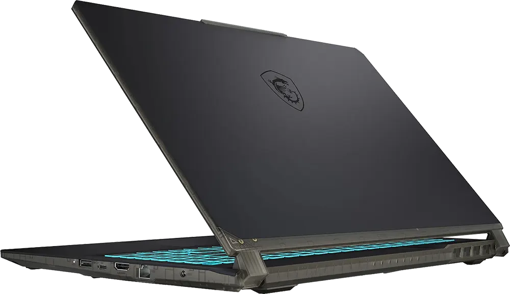 Laptop MSI Cyborg 15 A13VF, Intel® Core™ I7-13620H, 13th Gen, 16GB RAM, 512GB SSD Hard Disk, NVIDIA® GeForce RTX™ 4060 8GB GDDR6 Graphics Card, 15.6 Inch FHD Display, DOS, Translucent Black