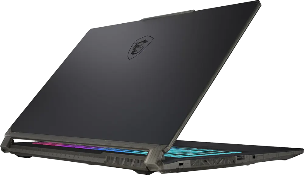 Laptop MSI Cyborg 15 AI A1VFK, Intel® Core™ Ultra 7-155H, 16GB RAM, 512GB SSD Hard Disk, NVIDIA® GeForce RTX™ 4060 8GB GDDR6 Graphics Card, 15.6 Inch FHD Display, Windows 11 Home, Translucent Black