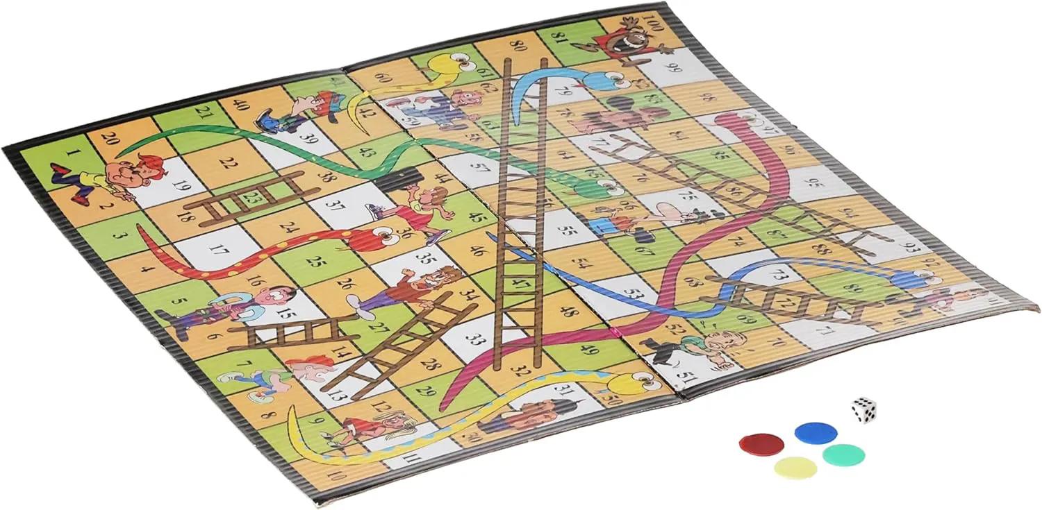 Snakes and ladders game from Nilco