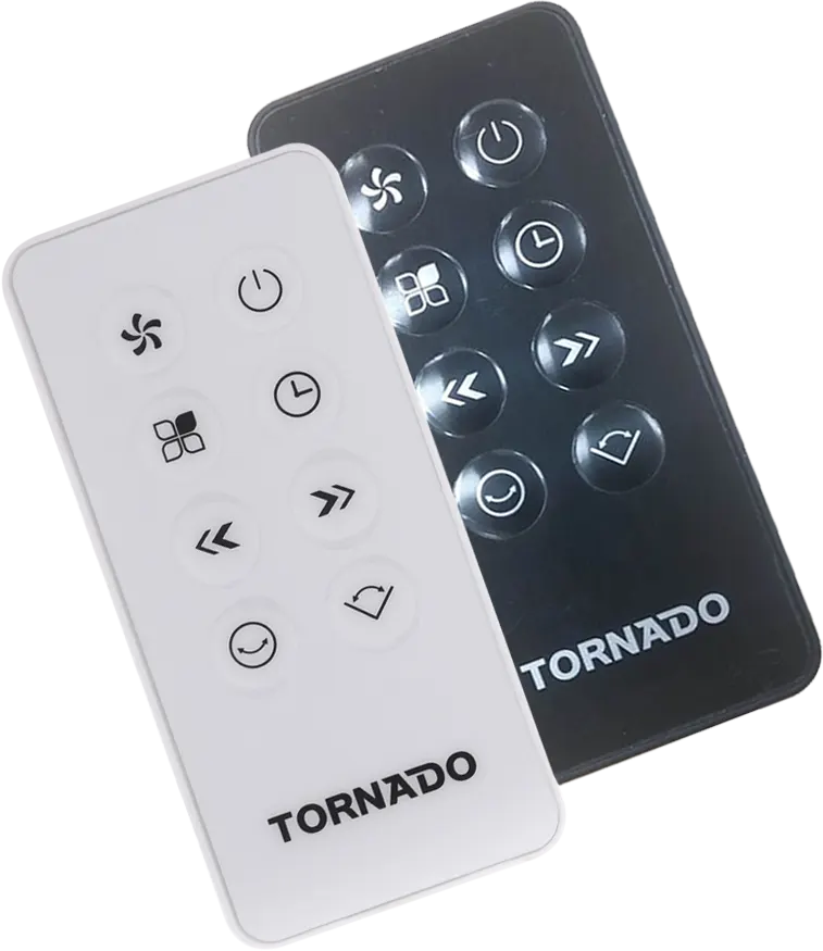 Tornado Stand Fan, 16 Inch, Remote Control, White, EFS-360-903GW