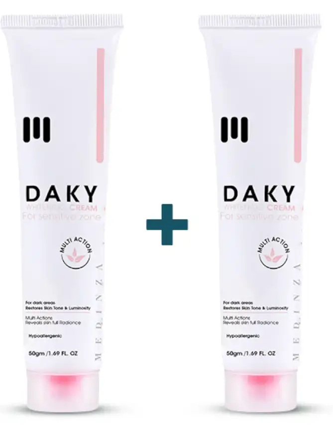 Daky Whitening Cream for sensitive areas 50 gm (1+1)