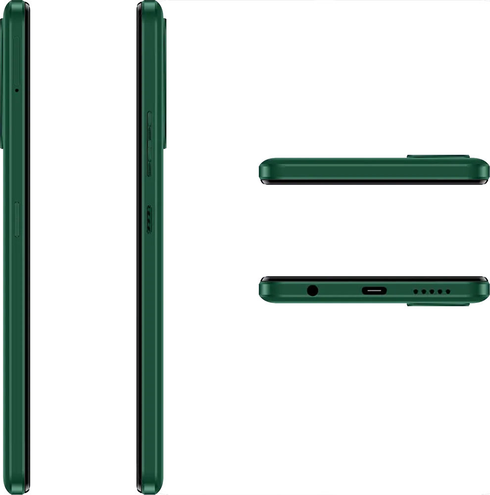 IKU X5 Dual SIM Mobile , 32GB Internal Memory, 3GB RAM, Forest Green