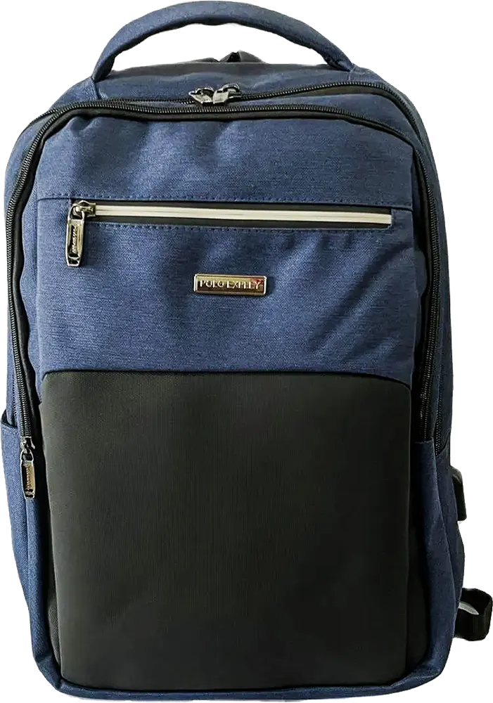 Laptop Backpack Ponasoo , 15.6 Inch, Black*Blue, 380
