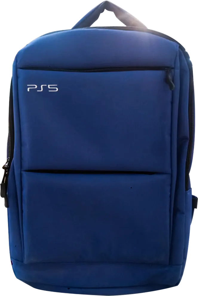 شنطة ظهر لجهاز بلايستيشن 5، لون أزرق