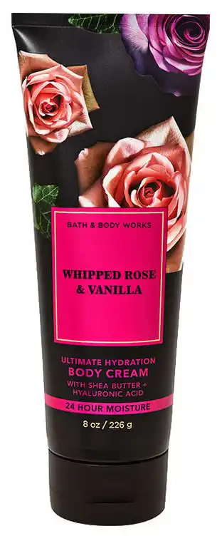 كريم الجسم وايبد روز اند فانيليا يدوم لمدة 24 ساعة من باث أند بودي وركس 226 جم