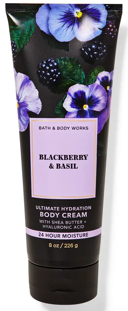 كريم الجسم بلاك بيري أند باسيل يدوم لمدة 24 ساعة من باث أند بودي وركس 226 جم