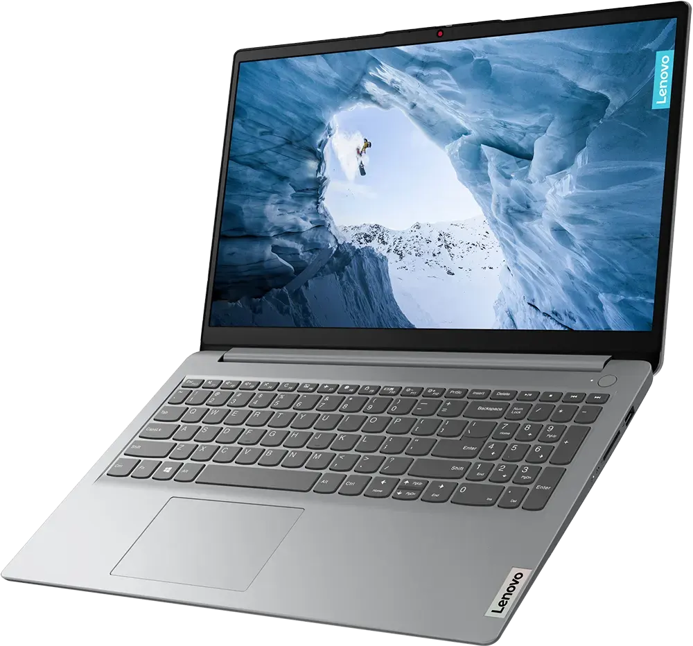 Laptop Lenovo IdeaPad 1 , Intel® Core™I3-1215U , 13th Gen, 4GB RAM, 256GB M2 SSD Hard Disks, Integrated Intel® UHD Graphics Card, 15.6 Inch FHD Display, Windows 11, Cloud Grey + Laptop Bag For Free