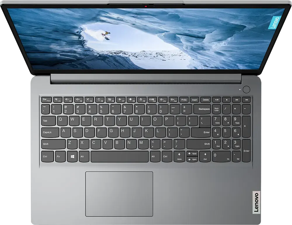 Laptop Lenovo IdeaPad 1 , Intel® Core™I3-1215U , 13th Gen, 4GB RAM, 256GB M2 SSD Hard Disks, Integrated Intel® UHD Graphics Card, 15.6 Inch FHD Display, Windows 11, Cloud Grey + Laptop Bag For Free